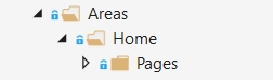 Add Home and Pages folders